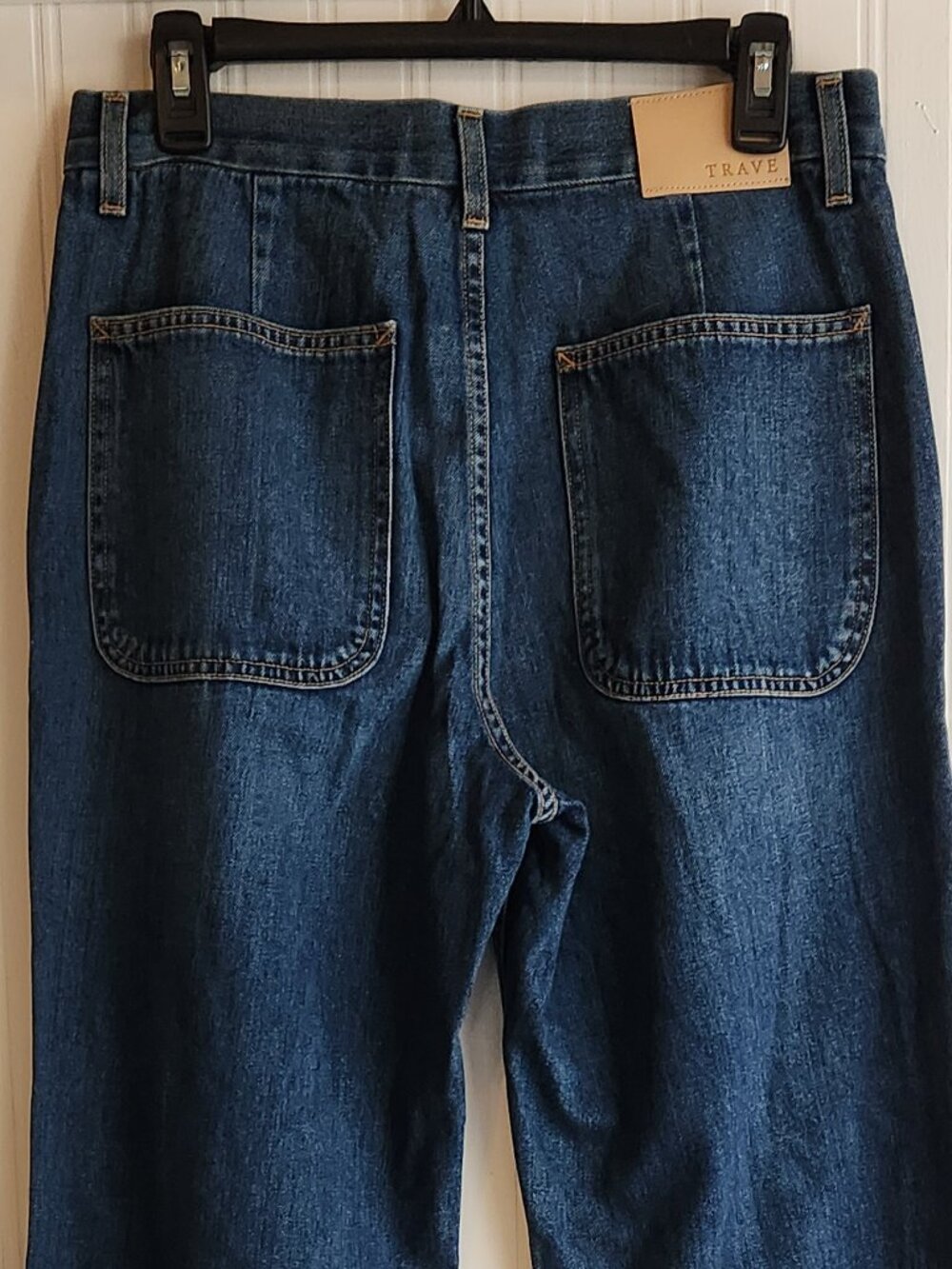 TRAVE Joan Full Wide Leg Women's Jeans -Sz 28 - NEW NWT - Picture 5 of 7